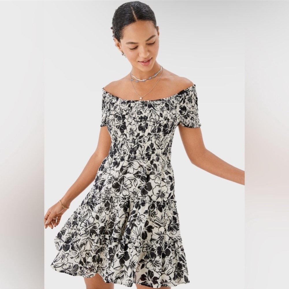 American Eagle Outfitters Off the Shoulder Dress